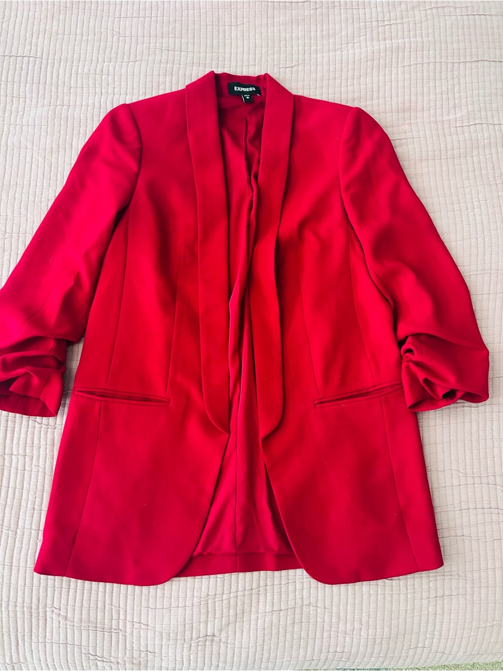 Beautiful Red Oversized Blazer